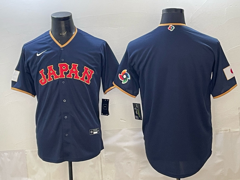 Men 2026 World cup blue MLB Nike jersey 005